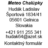 Meteo Chalúpky